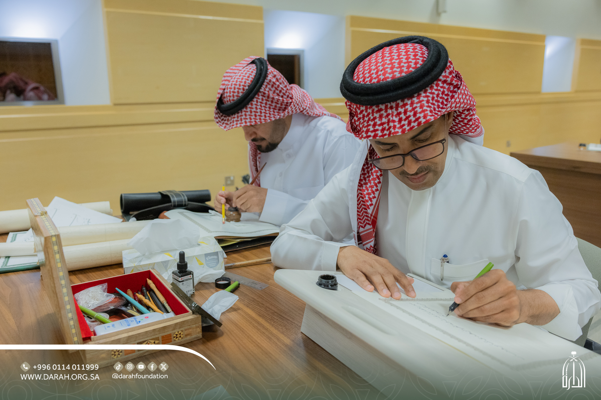الدارة تطلق أول ورشة تدريبية لنسخ المصاحف بالرسم العثماني في الوطن العربي